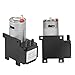 Vacuum Pump, DC 24V 12W Mini Vacuum Pump Water Air Gas Vacuum Pump 80KPa Flow 10L/min Oilless Vacuum Pump, Mini Air Pump Motor