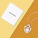 MEGACHIC Mother Rose Gold Created White Opal Heart Pendant Necklace Jewelry Gifts for Women Mom Wife Her
