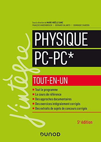 Physique PC-PC* tout-en-un - 5e éd. by Marie-Noëlle Sanz (Paperback)