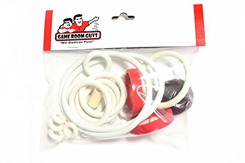Game Room Guys Gottlieb Top Score and 300 Pinball White Rubber Ring Kit