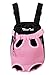 Whizzotech Pet Carrier Backpack, Adjustable Pet Front Cat Dog Carrier Backpack Travel Bag, Legs Out, Easy-Fit for Traveling Hiking Camping PB03 (M, Pink)