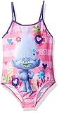 Trolls Girls Swimwear Swimsuit (4, Guy Diamond One Piece)