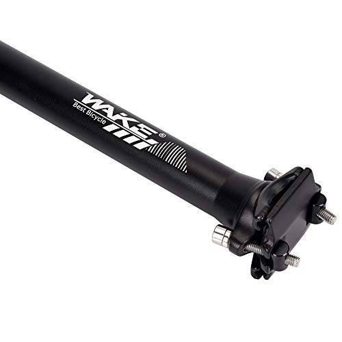 Litetop SeatPost 27.2 350mm Bike Seat Post Suitable for Most Bicycle Mountain Bike Road Bike MTB MTN BMX (Aluminum Alloy, Black)