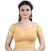 Chandrakala Women's Stretchable Readymade Indian Ethnic Saree Blouse Crop Top Choli (B102)