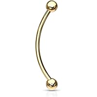 Amazon.com: BodyJewelryOnline 16G 16mm Snake Eyes Tongue Piercing 316L Surgical Steel Curved Barbell Snake Eyes Tongue Ring Piercing Barbells 5/8 inch : Clothing, Shoes & Jewelry Amazon.com: BodyJewelryOnline 16G 16mm Snake Eyes Tongue Piercing 316L Surgical Steel Curved Barbell Snake Eyes Tongue Ring Piercing Barbells 5/8 inch : Clothing, Shoes & Jewelry