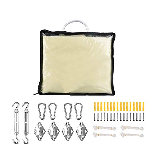 LL-WZB Sun Sonnensegel Schattenspender Sonnenschutz Sonnentuch Schattensegel Atmungsaktiv Für Garten Camping Terrasse – Bild 5
