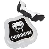 Venum Predator Mouth Guard, Black/White