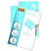 Fellowes Laminating Sheets, Self Adhesive, Business Card Size, 5 Mil, 5 Pack (5220101)