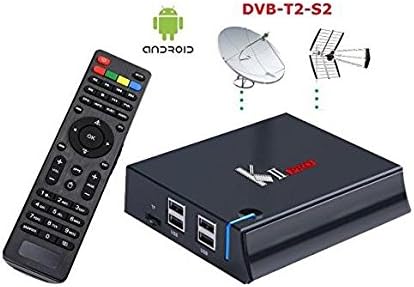 NRG Clever® K2PROS905 Smart TV Box Mini PC Kii Pro Android 5.1 Quad core 64bit Memory 2GB/16GB with S2 satellite receiver and terrestrial 4K Ultra HD Digital Video Recorder