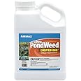 Airmax Ultra Pondweed Defense Aquatic Weed & Plant Killer, Easy Spray Application to Clean & Clear Large Pond & Lake Water, Liquid Treatment Control Concentrate, Fish, Pet & Animal Safe, 1 Gallon