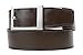 Nexbelt Ratchet System Technology - Defender Brown Leather EDC Gun Belt for Men with High Strength Zipper Backing