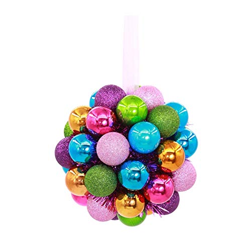 Kerstballen Ornamenten Combinatie 17.5cm kerstboom Hangers Geschenken Xmas Opknoping Decoraties Hortensia (Kleur: Gekleurd)
