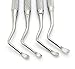 Lucas Curette Dental Set of 4 Surgical Bone Curettes