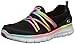 Skechers Sport Women's Scene Stealer Fashion Sneaker, Black/Multi, 6 M US