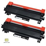Precise Point with Chip Compatible Toner Cartridge Replacement for Brother TN760 TN 760 TN730 to use with HL-L2350DW HL-L2395DW HL-L2390DW MFC-L2750DW L2710DW DCP-L2550DW (2 Pack,Black)