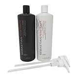 Bundle-4 Items : Sebastian Sebastian Penetraitt Strengthening and Repair Shampoo & Conditioner Litter DUO Set 33.8 Oz & 2 LITER PUMPS