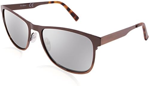 FaceWear Rectangular Metal Frame Sunglasses for Men Driving Mirrored Vintage Sun Glasses FW1015 C2