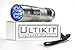 ULTIKITĀ® 12 LED - Ultraviolet UV Blacklight Flashlight, Spot Pet Dog and Cat Urine, Counterfeit Money, Reveals Hidden Stains Bed Bugs Scorpions, 3 AAA batteries not included, Long Lasting Solid Design(silver)