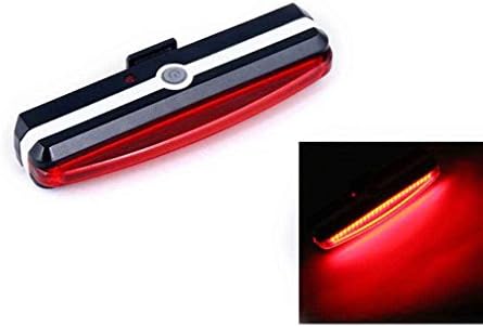 Miaomiaogo USB Charge LED Bike Bicycle Taillight Night Riding Warning Light 6 Modes