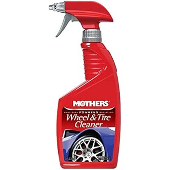 Mothers 05924 Foaming Wheel & Tire Cleaner, 24 oz.