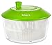 Ozeri Italian Made Fresca Salad Spinner and Serving Bowl, BPA-Free, Green, 4.4 qt