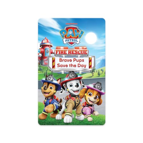 YOTO PAW Patrol: Fire Rescue - Brave Pups Save The Day (US) - Kids Audio Card for Use with Player & Mini All–in–1 Audio Player, Educational & Screen–Free Listening, Fun Playtime Stories, Ages 3+