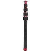 Camera Monopod, Professional 33.5-108cm/13.2-42.5in Aluminum Alloy Monopod Universal 1/4Screw Tripod Extension Rod for Tripod