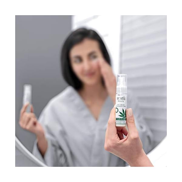 Victoria-Beauty-Eye-Contour-Cream-with-Hemp-Seed-Oil-30-ml--Intensive-Anti-Aging-Moisturizer-for-a-Smooth-Appearance-around-the-Eye-and-Bright-Look-of-Dehydrated-Dry-Super-Dry-or-Itchy-Skin Victoria Beauty Eye Contour Cream with Hemp Seed Oil 30 ml – Intensive Anti Aging Moisturizer for a Smooth Appearance…