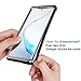 Galaxy Note 10+ Plus/5G Case, Vapesoon Built-in Screen Protector，Fingerprint Unlock with Fingerprint Film ，Heavy Duty Clear Cover for Samsung Galaxy Note 10+ Plus/5G 2019