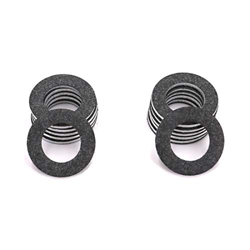 UTSAUTO Oil Drain Plug Gaskets Crush Washers Seals Rings Part # 90430-12031 for Toyota Prius Tundra Sienna Highlander Lexus Scion Corolla Rav4(12mm), 20 Pack