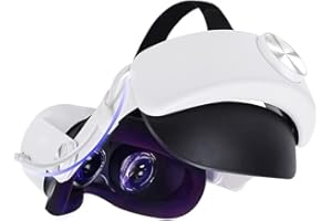 NBZZ Adjustable Head Strap with 5300mAh Battery Pack for Oculus/Meta Quest 2, Replacement for Elite Strap with Enhanced Support and Comfort in VR, Protective Headband Quest 2 Accessories