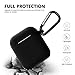 for AirPods Case - BLUEWIND 2019 Newest 360°Protective Silicone AirPods Case Cover Compatiable with Apple AirPods 1st/2nd