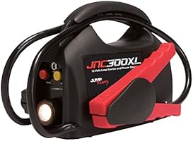 Clore Automotive JNC300XL Jump-N-Carry 900 Peak Amp Ultraportable 12-Volt Jump Starter with Light