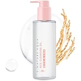 S.NATURE AQUA RICE CLEANSING OIL 200ml | Non-irritating, Hydrated, Rice Cleanser, Melting Blackhead, Daily Makeup Removal | 6.76Fl Oz
