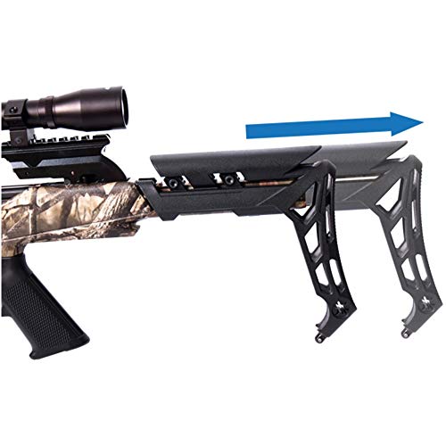 Carbon Express 20244 X-Force Blade Crossbow Kit in Camo with Scope, Bolts Quiver, Practice Tips, Rope Cocking Tool & Rail Lube - Thumbnail 7