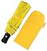 Crown Coast Yellow With Sky Travel Umbrella - 60 MPH Windproof Lightweight for Men Women and Kids, Compact Travel Umbrellas in Multiple Colors