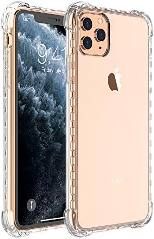 SKYGRAND for iPhone 11 Pro Case Clear 5.8 inch,Clear Case with Soft TPU Bumper [Slim Thin] Protective Phone Case for…