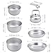 Lixada1 Portable Outdoor Camping Cookware Set Lightweight Anodized Aluminum Cookset Cooking Pot Pan Tea Kettle Set with Handlethumb 1