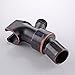 KES Plastic Adjustable Hand Shower Arm Mount 1/2-Inch IPS Swivel Ball Connector Universal Showering Component, Oil Rubbed Bronze, PJ11A-7