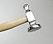 CHASING HAMMER JEWELRY HOBBY SILVERSMITHS HAMMERS 28mm FLAT FACE DIAMETER 1-1/8