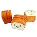 Anshinto Toast Jumbo Squishy Card Mobile Holder Hand Pillow Bread Scent Toys