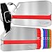 Original Indestructible Luggage Tags for Travel Stand Out with Stainless Steel Privacy Personalized Luggage Tags with Free Smart Bag Tag Recovery Included (Two Pack)