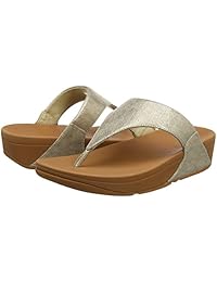 FitFlop Womens Lulu Shimmer Print Thong Sandal