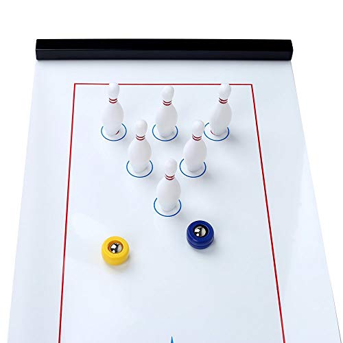Bowling Table Games for Families, Quick and Easy to Set Up for Adults and Kids, Travel Game, Family Game by C&H Solutions