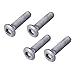 Winison 4Pcs Wheel Hub Mounting Bolt Screws For VW Golf Jetta MK5 6 Passat B6 7 Audi TT