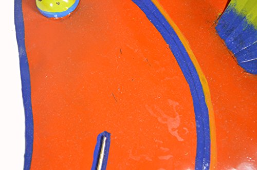CLEARANCE SET 4 LARGE BEAUTIFUL UNIQUE FISH METAL HANGING WALL ART SCRATCH AND DENT SALE