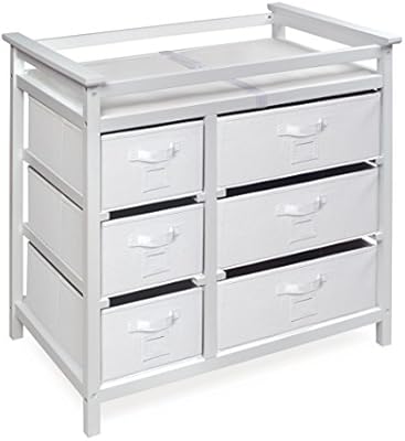 changing table storage baskets