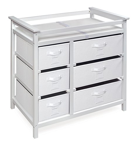 modern baby changing table