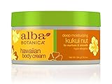 Alba Botanica Deep Moisturizing Kukui Nut Hawaiian Body Cream, 6.5 oz.