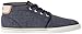 Lacoste Men's Ampthill Boot, navy canvas, 9.5 M US